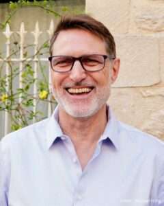 Portrait de Thierry Landais, conseiller municipal de Saint-Hilaire-d’Ozilhan